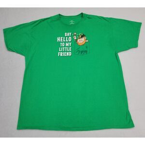 way to celebrate! Mens St Patrick's Day Tee 2XL Say Hello To My Little Friend GN